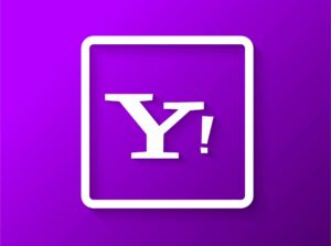 logo de yahoo, le troisieme moteur de recherche le plus utilisé au cameroun